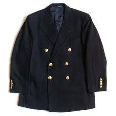 【最高級品】POLO RALPH LAUREN【テーラードジャケット /紺ブレ】160 ダブル 金牡丹 ポロラルフローレン ブレザー 25110077