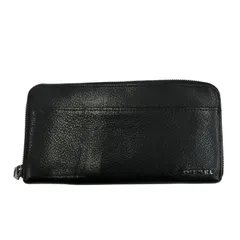 199990 現状品 DIESEL ディーゼル 長財布　ラウンドファスナー　ラウンドジップ　 ブラック