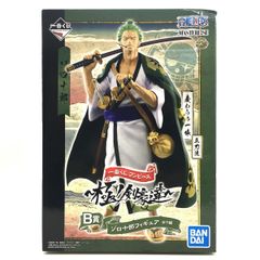 ◎◎BANDAI 이치 반 쿠지 원피스 극노검 호들 B상 조로주로 미개봉 상자에 데미지 있음