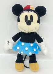 ディズニーストア プラッシュキーチェーン ミニー(レトロ風)