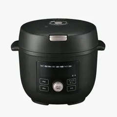 メーカー正規品 新品 タイガー魔法瓶 TIGER 電気圧力鍋 TIGER COOKPOT マットブラック 2.2L COK-B220(KM)のサムネイル
