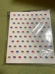ポケモン　未開封　コレクションファイル　モンスターボールデザイン