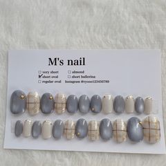 MILLE BLANC ネイルチップ Mサイズ 2点セット - メルカリ