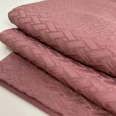 裄67.5 色無地 正絹 一つ紋 美しい地模様 袷 着物MK-854