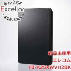 [bn:14] ELECOM　13インチiPad Air(M3/M2) フラップケース スリープ対応　TB-A25XWVH2BK　ブラック