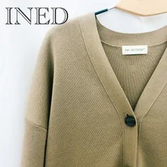 INED Vネックカーディガン 9 ブラウン系  レディース ファッション