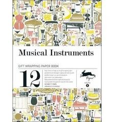 Musical Instruments: Gift & Creative Paper Book Vol. 08 (Gift Wrapping Paper Book) (Paperback) - Common