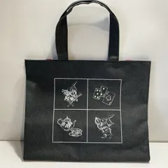 不思議の国アリス モチーフ トートバッグ　[管理No.：O10796_H1_NC]