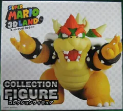 日本オート玩具 コレクションフィギュア スーパーマリオ3Dランド クッパ ※未開封、箱イタミ