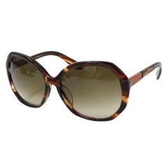 ボッテガ・ヴェネタ BOTTEGAVENETA サングラス レディース ブランド フルリム バタフライ ブラウン サイズ59□15 135 グラデーション べっ甲柄 おしゃれ 【中古】 ボッテガ・ヴェネタ BOTTEGAVENETA サングラス レディース ブランド