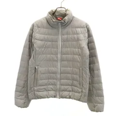 PUMA プーマ ダウンジャケット M グレー レディース 古着