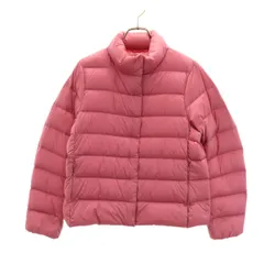 UNIQLO ユニクロ ウルトラライトダウンジャケット M ピンク系 収納袋付き レディース 古着
