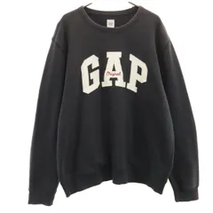 GAP ギャップ 長袖 スウェット トレーナー L グレー 裏起毛 メンズ 古着