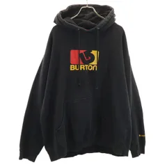 BURTON バートン 長袖 スウェットパーカー M チャコール メンズ 古着