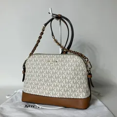 2510-254｜美品｜マイケルコース ショルダーバッグ バイカラー 総柄