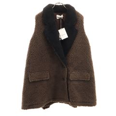 新品 完売 SANTE by ETRE TOKYO クリンプフェイクファーベスト - メルカリ