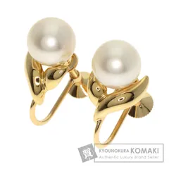 MIKIMOTO ミキモト パール 真珠 イヤリング K18YG レディース [中古]