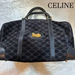 大人気！美品✨セリーヌ　黒マカダム　トリオンフ　ボストンバッグ　レザー　金金具 2025年最新】セリーヌ ボストンの人気アイテム - メルカリ