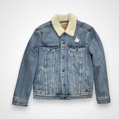 Levi's × MICKEY MOUSE 리바이스 미키 마우스 DISNEY 디즈니 / 콜라보 트래커 재킷 런치 재킷 미키 90주년 참고 정가:15,000+tax SIZE:S