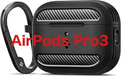 【Spigen】AirPods Pro3 ケース AirPods Pro 第3世代 カバー 耐衝撃 米軍MIL規格