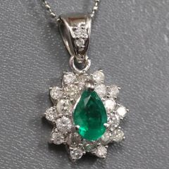 専用RJ425☆高級 エメラルド1.56ct ダイヤ プラチナ ヘッド - メルカリ