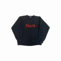 古着　90年代　Polo by Ralph  Lauren ロゴスウェット