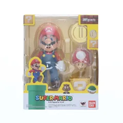 S.H.Figuarts(フィギュアーツ) マリオ(New Package Ver.) スーパーマリオブラザーズ 完成品 可動フィギュア バンダイ