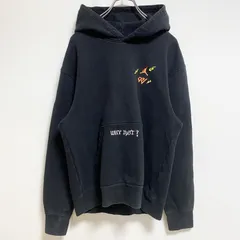 【3点以上まとめ買いで20%OFF】古着 used　NIKE AIR JORDAN　ナイキエアジョーダン　スウェットパーカー/フーディ　バックプリント　スポーツ　黒　Sサイズ