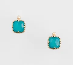 agete K10ターコイズピアス