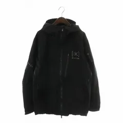 バートン BURTON ak GORE CYCLIC JK  ゴアサイクリックジャケット アウター スノーボードウェア ナイロン フード ジップアップ ロゴ M 黒 ブラック /XZ ■GY1