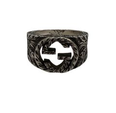 GUCCI グッチ リング アラベスク 17号 インターロッキング SV925