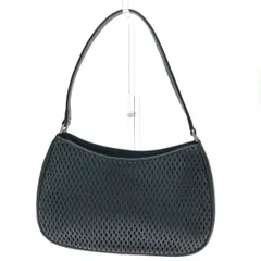 銀座ヨシノヤ ギンザヨシノヤ ワンショルダーバッグ  パンチングレザー    ブラック レディース / 240001172257