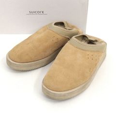 美品】suicoke スイコック ハラコ スリッポン グレージュ 25cm - メルカリ