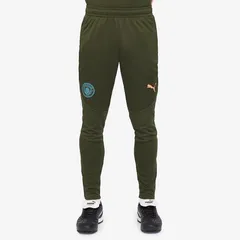 【送料無料・匿名配送】プーマ マンチェスター シティ 2024/2025 スリムフィット トレーニング パンツ サッカー 緑 グリーン 青 ブルー 公式モデル 日本未発売・限定 新品