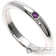 極美品 ティファニー スタッキングバンド ルビー リング 14号 シルバー925 Tiffany&Co 約14号 スタッキング リング シルバー925 k18 ルビー