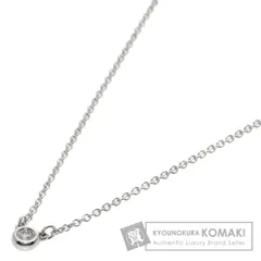 TIFFANY&Co. ティファニー バイザヤード ダイヤモンド ネックレス SV レディース [中古]