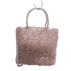 アンテプリマ ANTEPRIMA スタンダード ミニアトゥーラ ワイヤーバッグ トートバッグ ショルダーバッグ 2way 斜め掛け ピンク /YO19