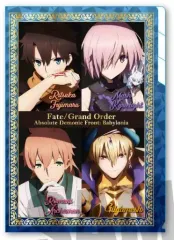 【中古】クリアファイル C.キービジュアル A4クリアファイル3ポケット 「Fate/Grand Order -絶対魔獣戦線バビロニア-」