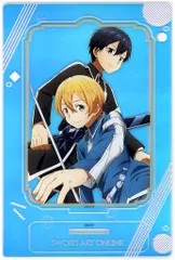 【中古】アクリルスタンド・アクリルパネル キリト＆ユージオ(制服) オーロラアクリルスタンド 10th Anniversary ver. 「ソードアート・オンライン KITCHEN CAR」