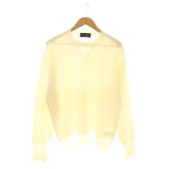 キャプテン サンシャイン KAPTAIN SUNSHINE × JOHN SMEDLEY 1980 Double V Pullover ニット セーター 長袖 M ホワイト /HK ■OSのサムネイル