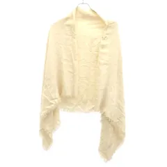 LOUIS VUITTON ルイヴィトン ショール・モノグラム ストール  ホワイト