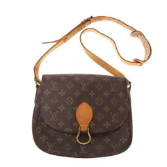LOUIS VUITTON ルイヴィトン M51242  サンクルーGM モノグラム ショルダーバッグ  ブラウン