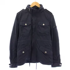 タトラス TATRAS CALAMITES ミリタリージャケット スタンドカラー アウター ナイロン ショート丈 1 紺 ネイビー /BBのサムネイル