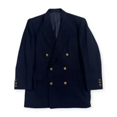 90s McGREGOR マックレガー 金ボタン ウール ダブル テーラードジャケット M /ネイビー メンズ ビンテージ