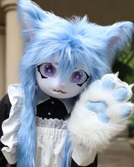ケモノ着ぐるみヘッドケース/ Fursuit Backpack - メルカリ