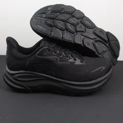 HOKA ONEONE ホカオネオネ CLIFTON 10 ホカ エム クリフトン 10 軽量 ロートップ アウトドア トレイル ランニングシューズ ブラック スニーカー