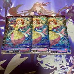 雪舞う夜空に祝いの歌を SR 3枚 ヴァンガード あわてんぼうの