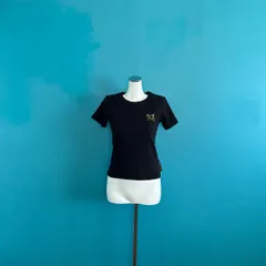 849 MATERIALGIRL マテガ Y2K平成ギャル 刺繍ロゴTシャツ Mのサムネイル