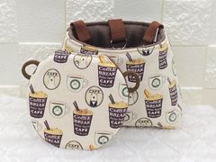 【ろん】フクロモモンガ ファミリーポーチ フクロモモンガ ポーチ ファミリーsize 2点セット Openセール 005