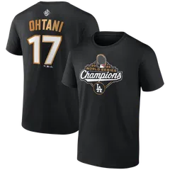 MLB ワールドシリーズ 2025 優勝記念#ドジャース ワールドシリーズ チャンピオン 大谷翔平 ネーム＆ナンバー Tシャツ Sサイズ